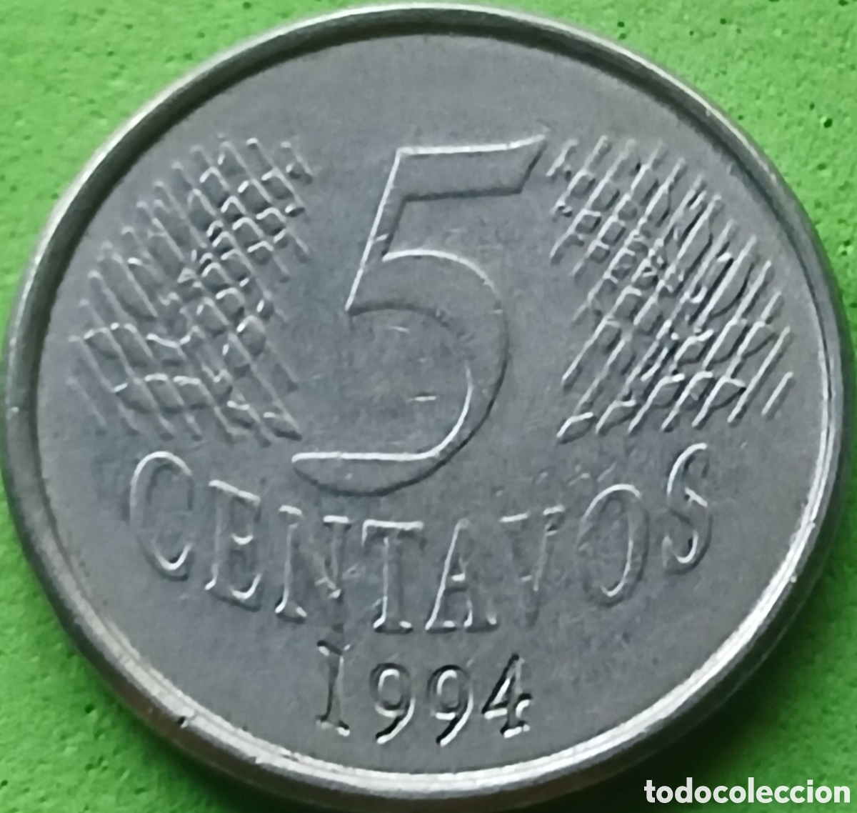Monedas antiguas de Am&eacute;rica: Brasil 5 centavos 1994 km#632