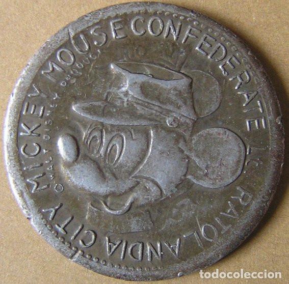 Monedas antiguas de Am&eacute;rica: FICHA DE MICKEY MOUSE - PATOLANDIA CITY