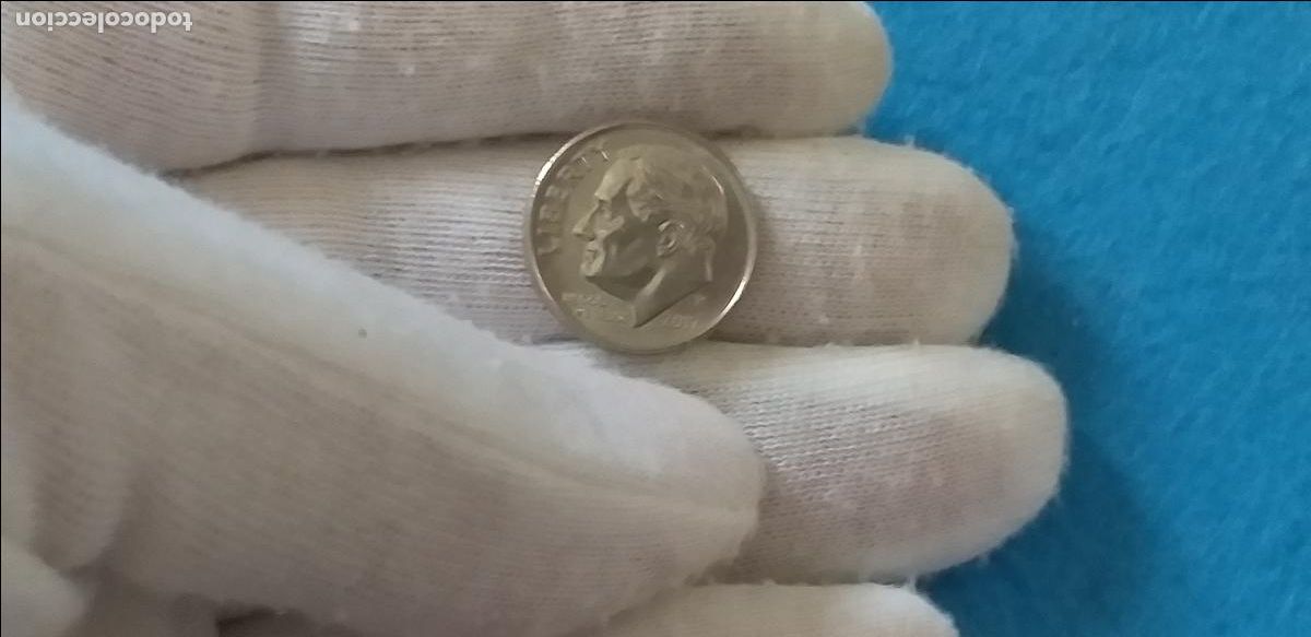 Monedas antiguas de Am&eacute;rica: MONEDA USA. Estados Unidos. ONE DIME. A&Ntilde;O 2017. P. 10 centavos