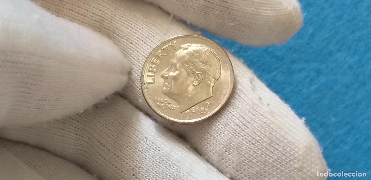 Monedas antiguas de Am&eacute;rica: MONEDA USA. Estados Unidos. ONE DIME. A&Ntilde;O 2007. D. 10 centavos