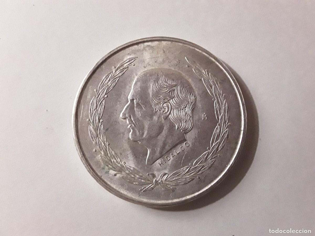 Monedas antiguas de Am&eacute;rica: MEXICO - 5 PESOS DE PLATA HIDALGO A&Ntilde;O 1951.