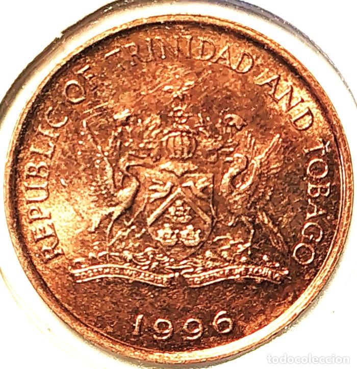 Monedas antiguas de Am&eacute;rica: TRINIDAD Y TOBAGO (1976-) - 1 CENTAVO 1996 - A - 1,95 GR. BRONCE - DIAMETRO 17,76 mm - KM#29 - MB