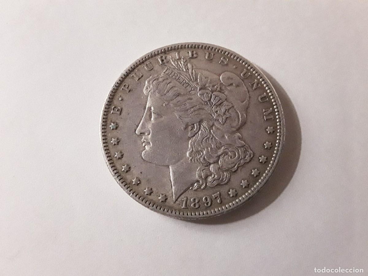 Monedas antiguas de Am&eacute;rica: ESTADOS UNIDOS - 1 DOLAR DE PLATA MORGAN A&Ntilde;O 1897 O.