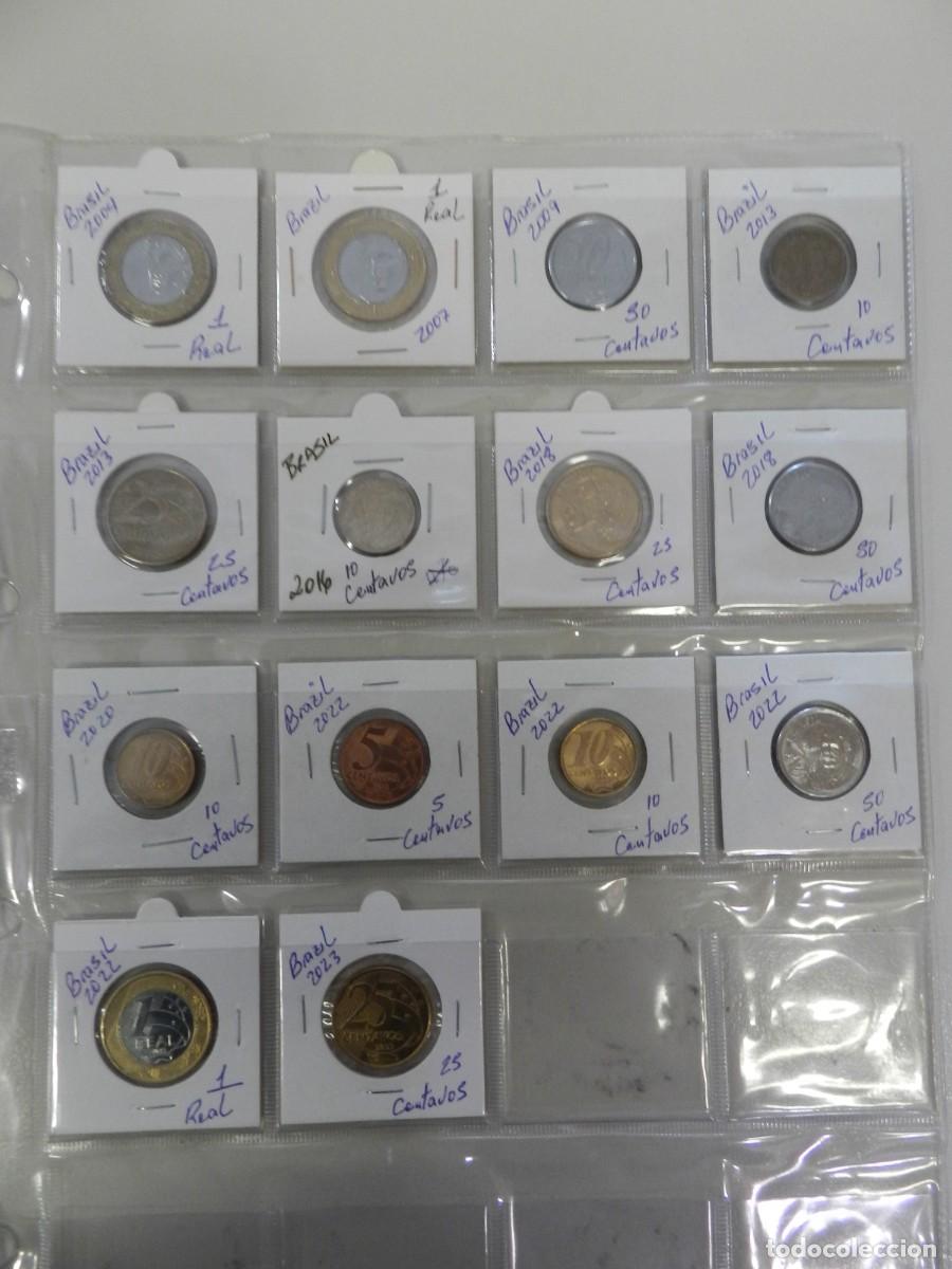 Monedas antiguas de Am&eacute;rica: Lote de monedas de Brasil - Foto 3