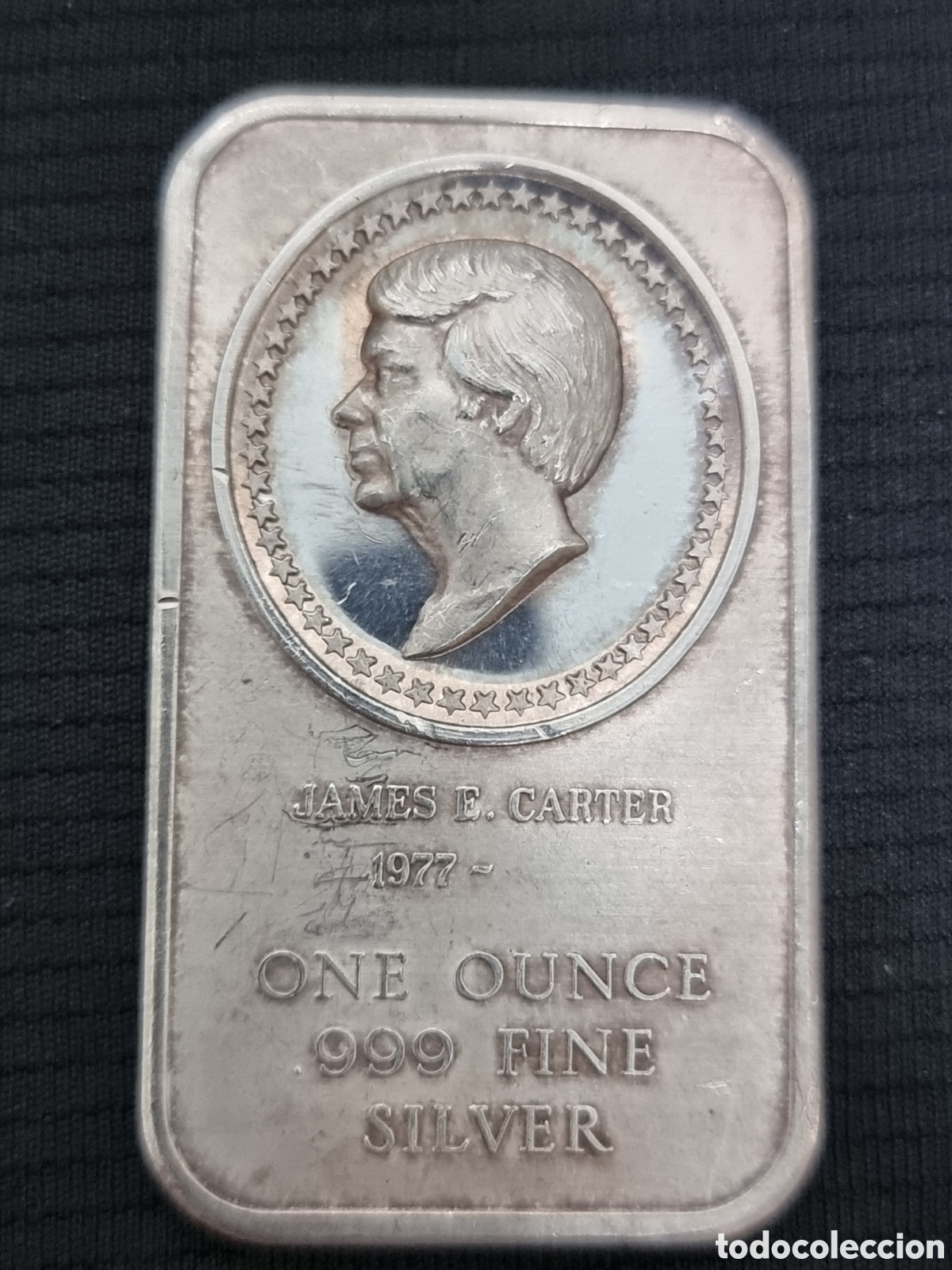 Monedas antiguas de Am&eacute;rica: Onza de plata vintage descatolagada y muy limitada.