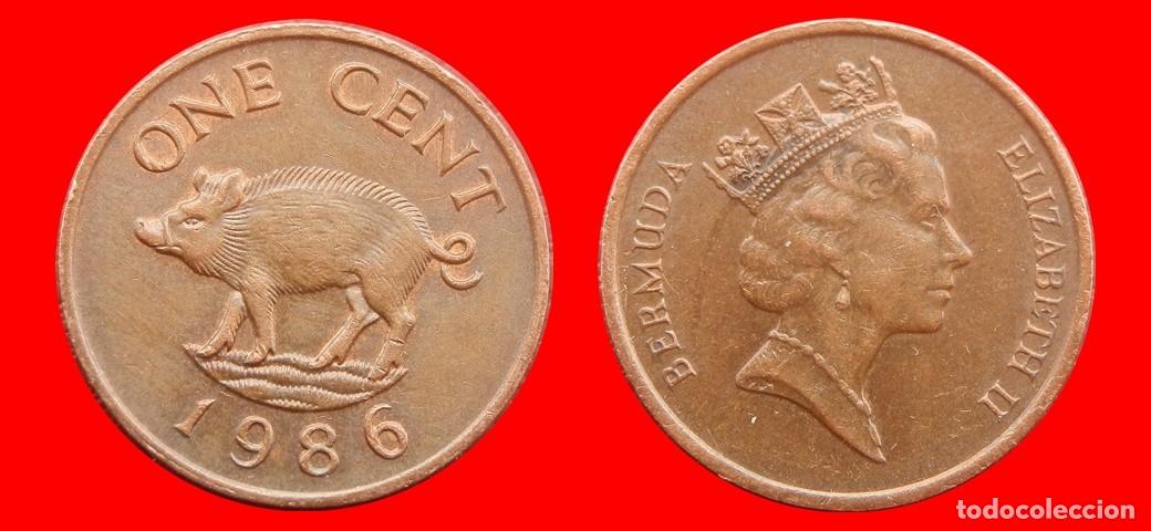 Monedas antiguas de Am&eacute;rica: 1 CENTAVO 1986 BERMUDA-154183