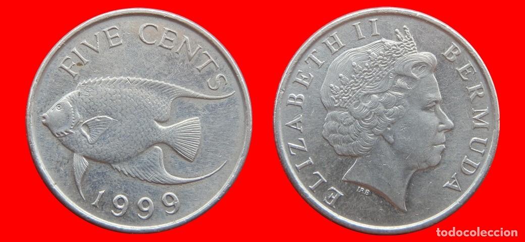 Monedas antiguas de Am&eacute;rica: 5 CENTAVOS 1999 BERMUDA-154189