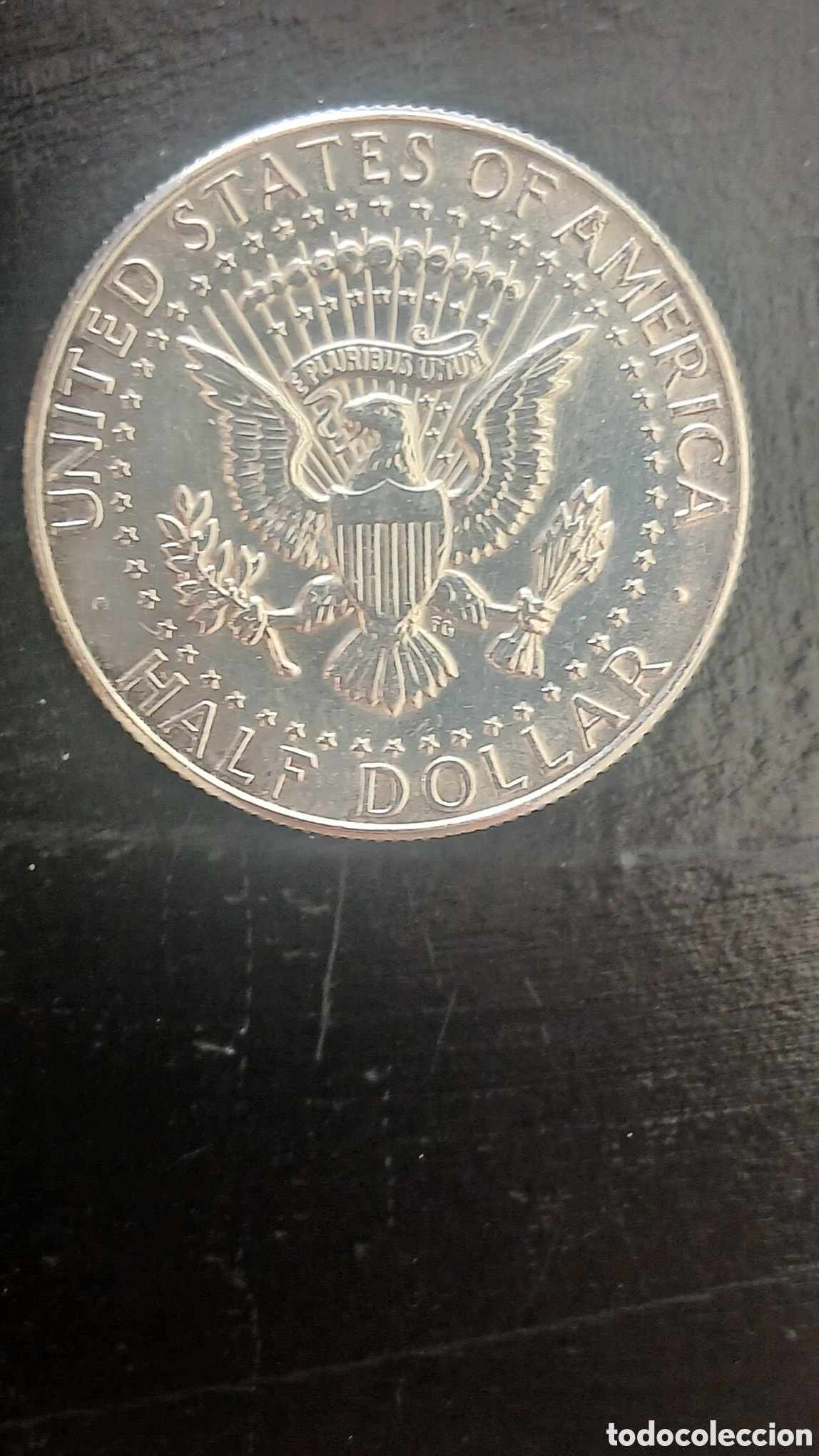Monedas antiguas de Am&eacute;rica: Half Dollar Kennedy 1964. plata 90%