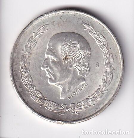Monedas antiguas de Am&eacute;rica: MEXICO. Moneda de 5 Pesos de Plata de 1953. BC.