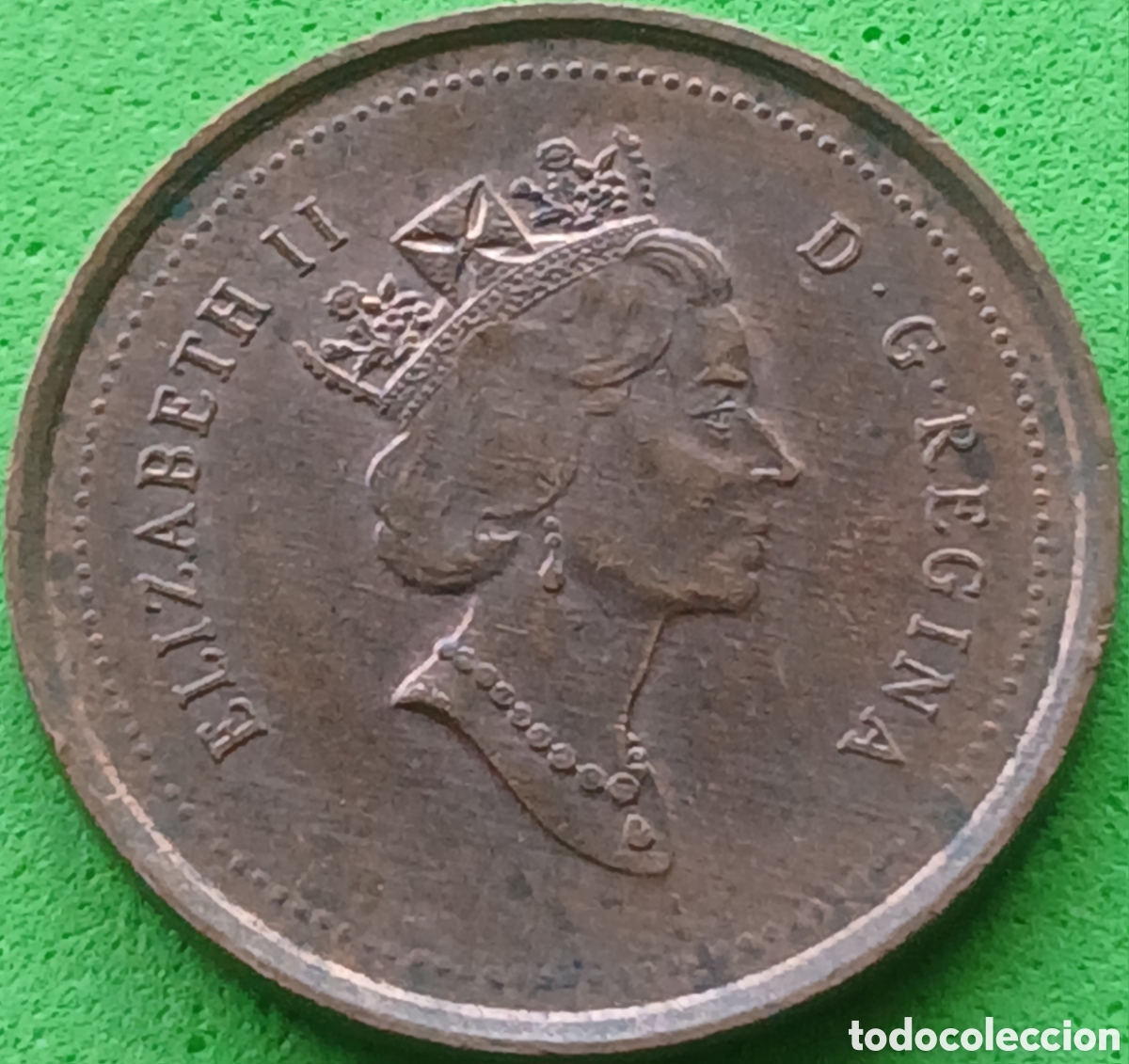 Monedas antiguas de Am&eacute;rica: Canad&aacute; 1 cent 1998 km#289 sin marca de ceca - Foto 2