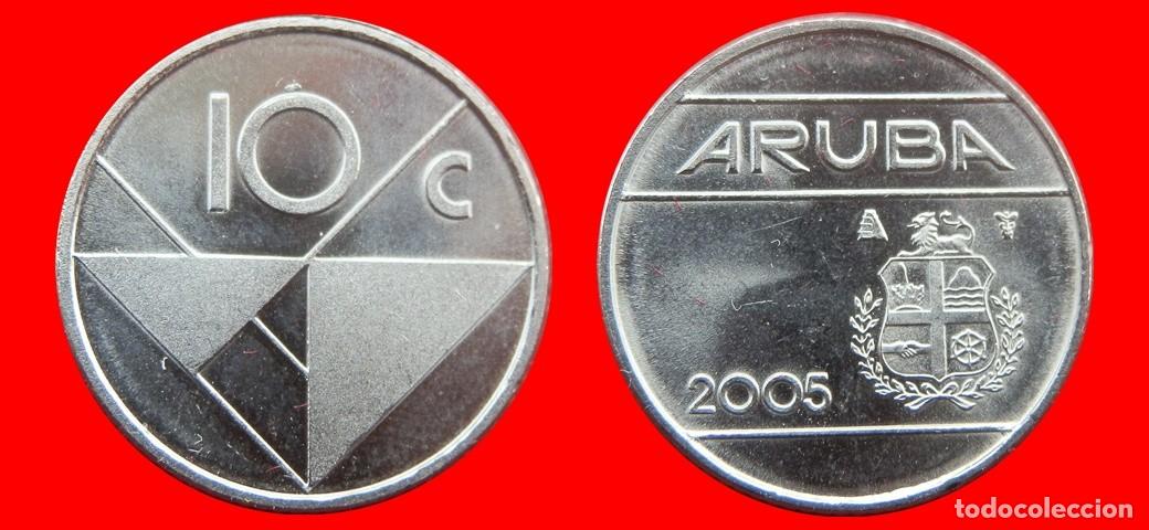 Monedas antiguas de Am&eacute;rica: 10 CENTIMOS 2005 SIN CIRCULAR ARUBA-9587SC