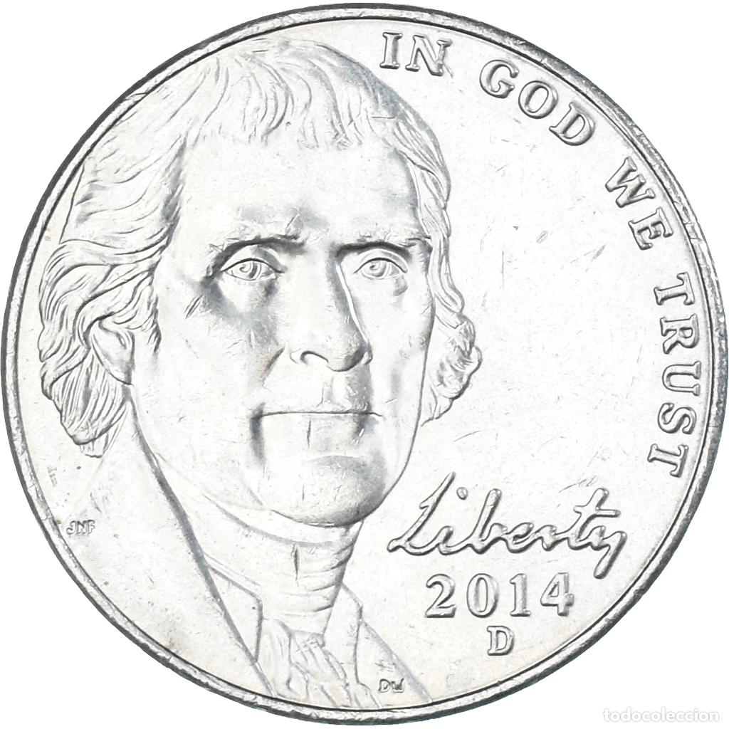 Monedas antiguas de Am&eacute;rica: [#1335230] Moneda, Estados Unidos, 5 Cents, 2014