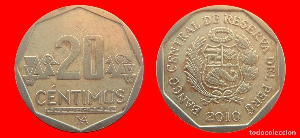 Monedas antiguas de Am&eacute;rica: 20 CENTIMOS 2010 PERU-154257