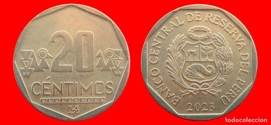 Monedas antiguas de Am&eacute;rica: 20 CENTIMOS 2023 PERU-154260