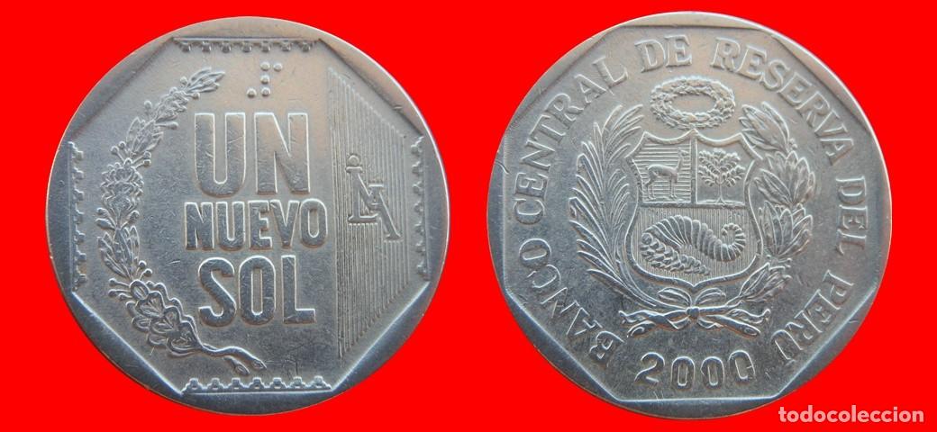 Monedas antiguas de Am&eacute;rica: 1 NUEVO SOL 2000 PERU-154263