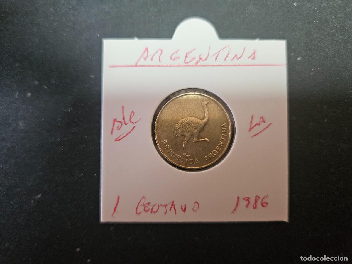 Monedas antiguas de Am&eacute;rica: ARGENTINA 1 CENTAVO 1986 BC KM=96.1 (LAT&Oacute;N)