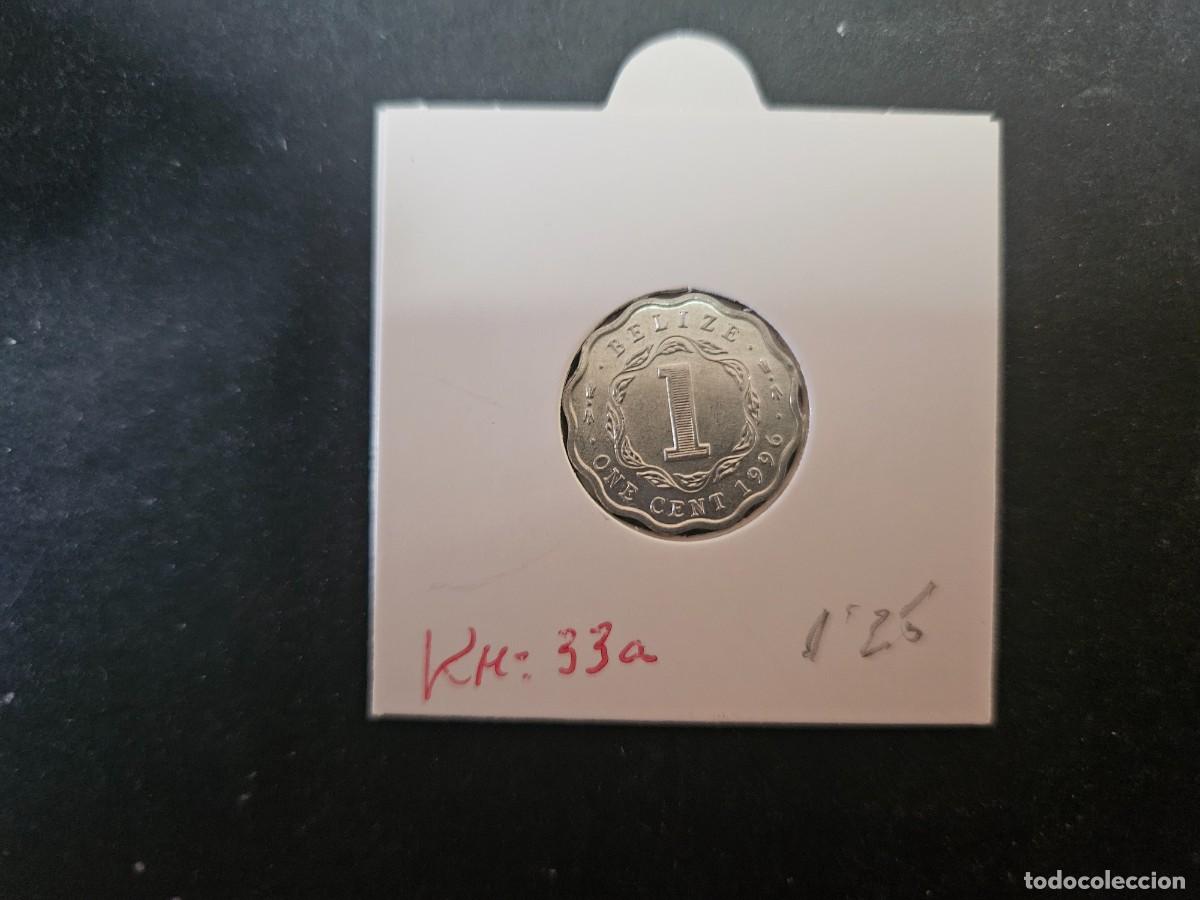 Monedas antiguas de Am&eacute;rica: BELIZE 1 CENTIMO 1996 S/C KM=33a (ALUMINIO) - Foto 2