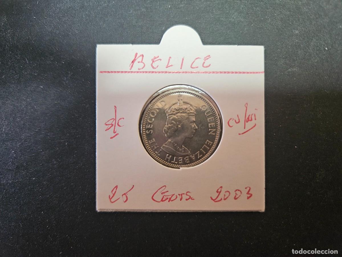Monedas antiguas de Am&eacute;rica: BELIZE 25 CENTIMOS 2003 S/C KM=36 (CUPRONIQUEL)