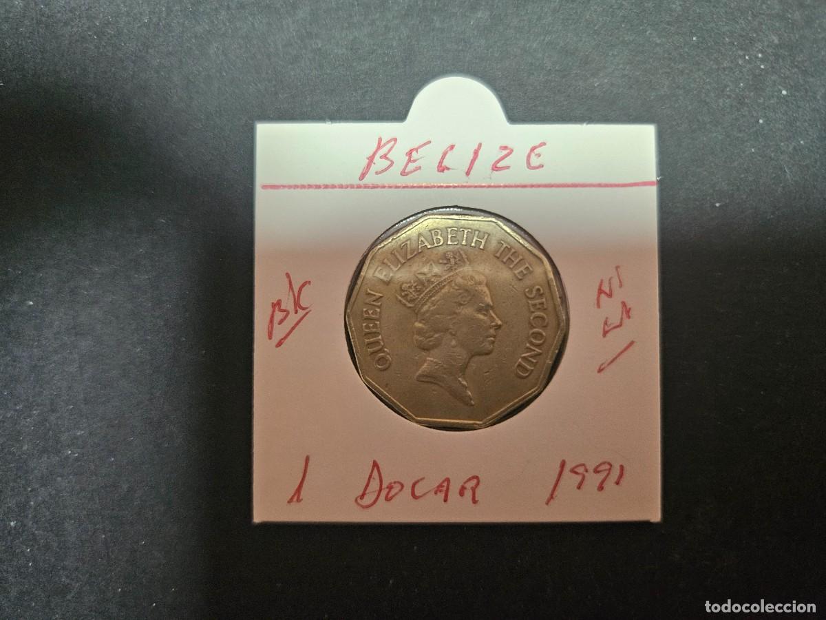 Monedas antiguas de Am&eacute;rica: BELIZE 1 DOLAR 1991 BC KM=99 (NIQUEL-LAT&Oacute;N)