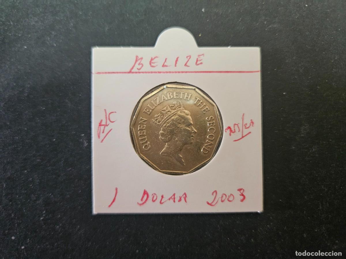 Alte M&uuml;nzen aus Amerika: BELIZE 1 DOLAR 2003 BC KM=99 (NIQUEL-LAT&Oacute;N)