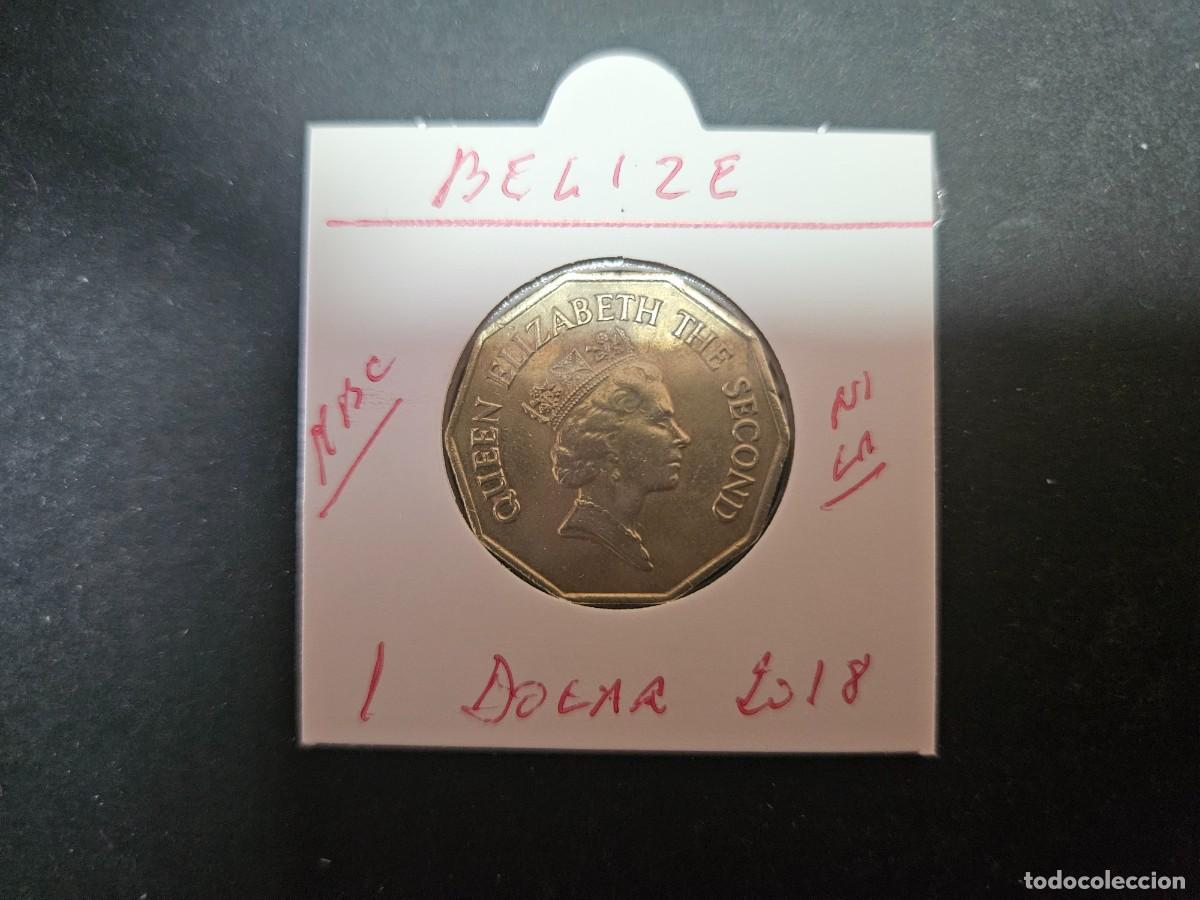 Monedas antiguas de Am&eacute;rica: BELIZE 1 DOLAR 2018 MBC KM=99 (NIQUEL-LAT&Oacute;N)