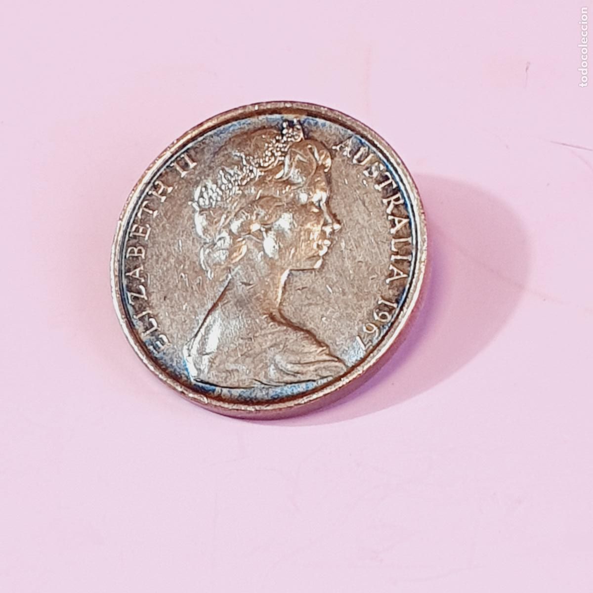 Monedas antiguas de Am&eacute;rica: MONEDA-AUSTRALIA-THE SECOND-ISABEL II-EASTERNGROUP-1955-BUEN ESTADO-VER FOTOGRAF&Iacute;AS.