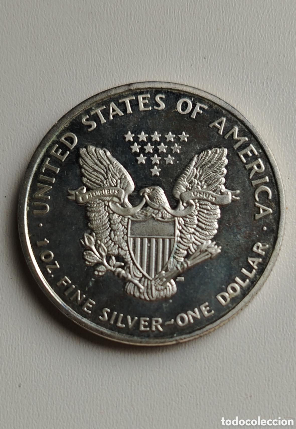 Monedas antiguas de Am&eacute;rica: Moneda americana 2021 ba&ntilde;o de plata