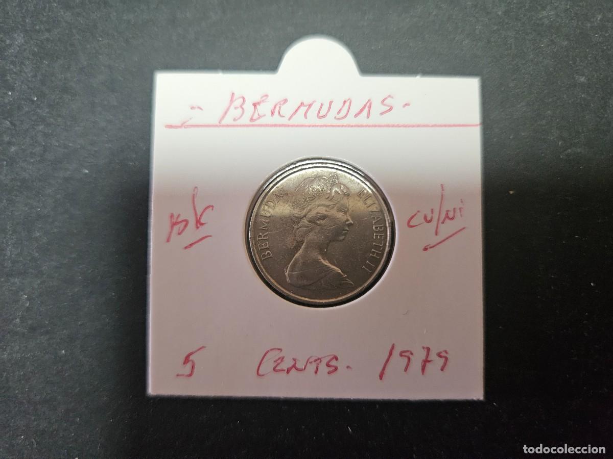 Monedas antiguas de Am&eacute;rica: BERMUDAS 5 CENTIMOS 1979 BC KM=16 (CUPRONIQUEL)