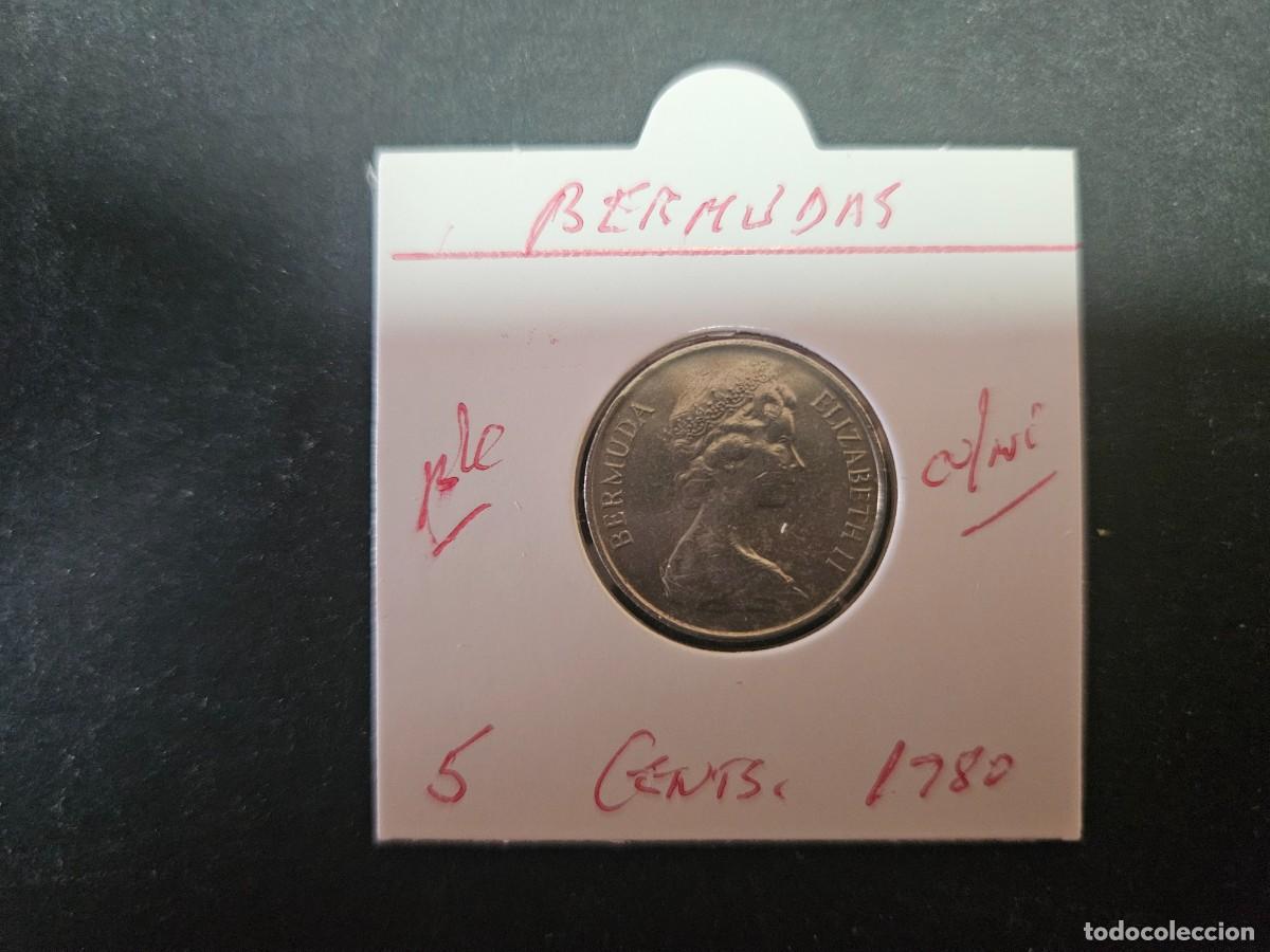 Monedas antiguas de Am&eacute;rica: BERMUDAS 5 CENTIMOS 1980 BC KM=16 (CUPRONIQUEL)