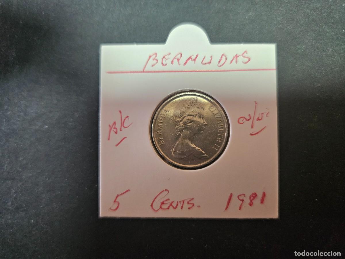 Monedas antiguas de Am&eacute;rica: BERMUDAS 5 CENTIMOS 1981 BC KM=16 (CUPRONIQUEL)