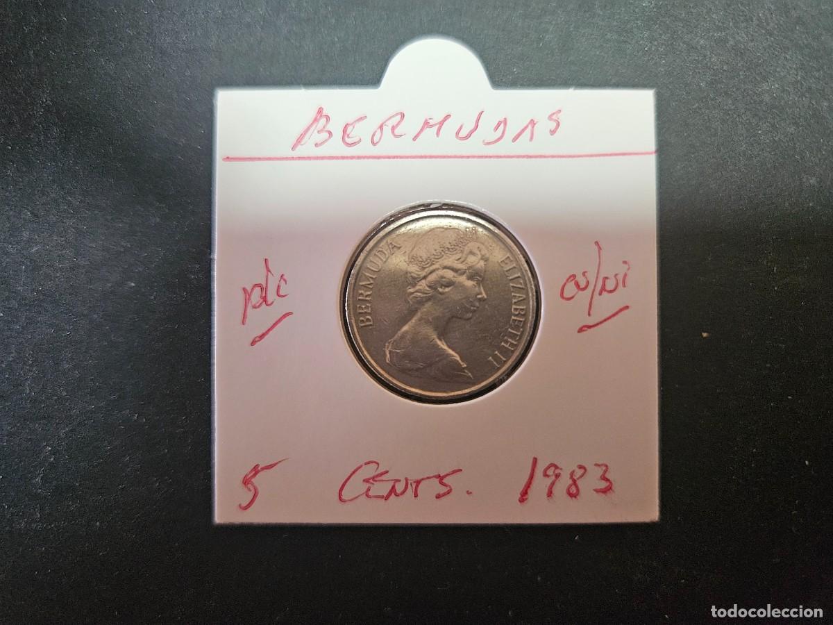Monedas antiguas de Am&eacute;rica: BERMUDAS 5 CENTIMOS 1983 BC KM=16 (CUPRONIQUEL)