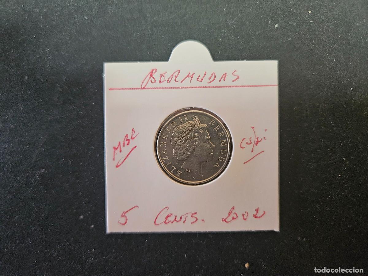 Monedas antiguas de Am&eacute;rica: BERMUDAS 5 CENTIMOS 2002 MBC KM=108 (CUPRONIQUEL)
