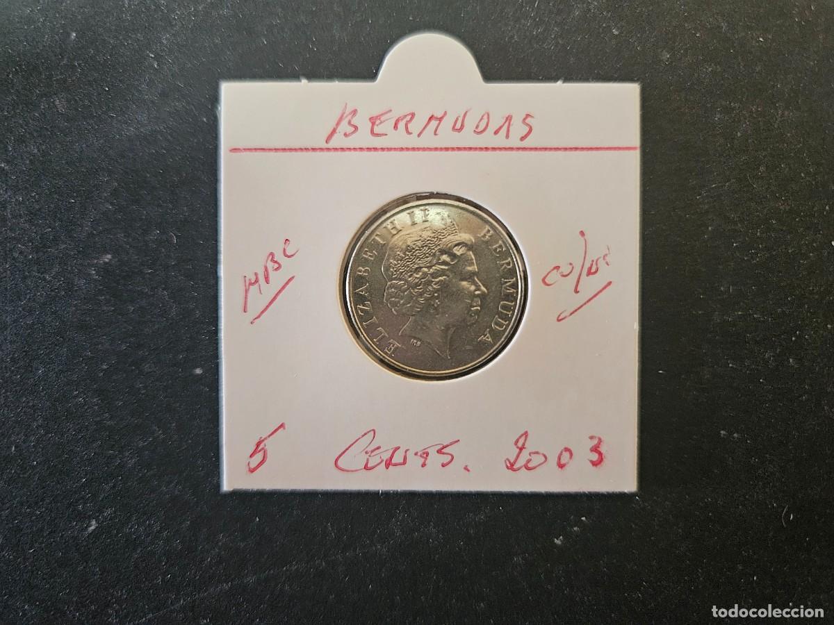 Monedas antiguas de Am&eacute;rica: BERMUDAS 5 CENTIMOS 2003 MBC KM=108 (CUPRONIQUEL)