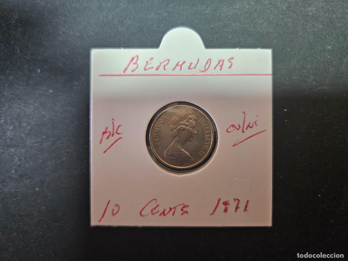 Monedas antiguas de Am&eacute;rica: BERMUDAS 10 CENTIMOS 1971 BC KM=17 (CUPRONIQUEL)