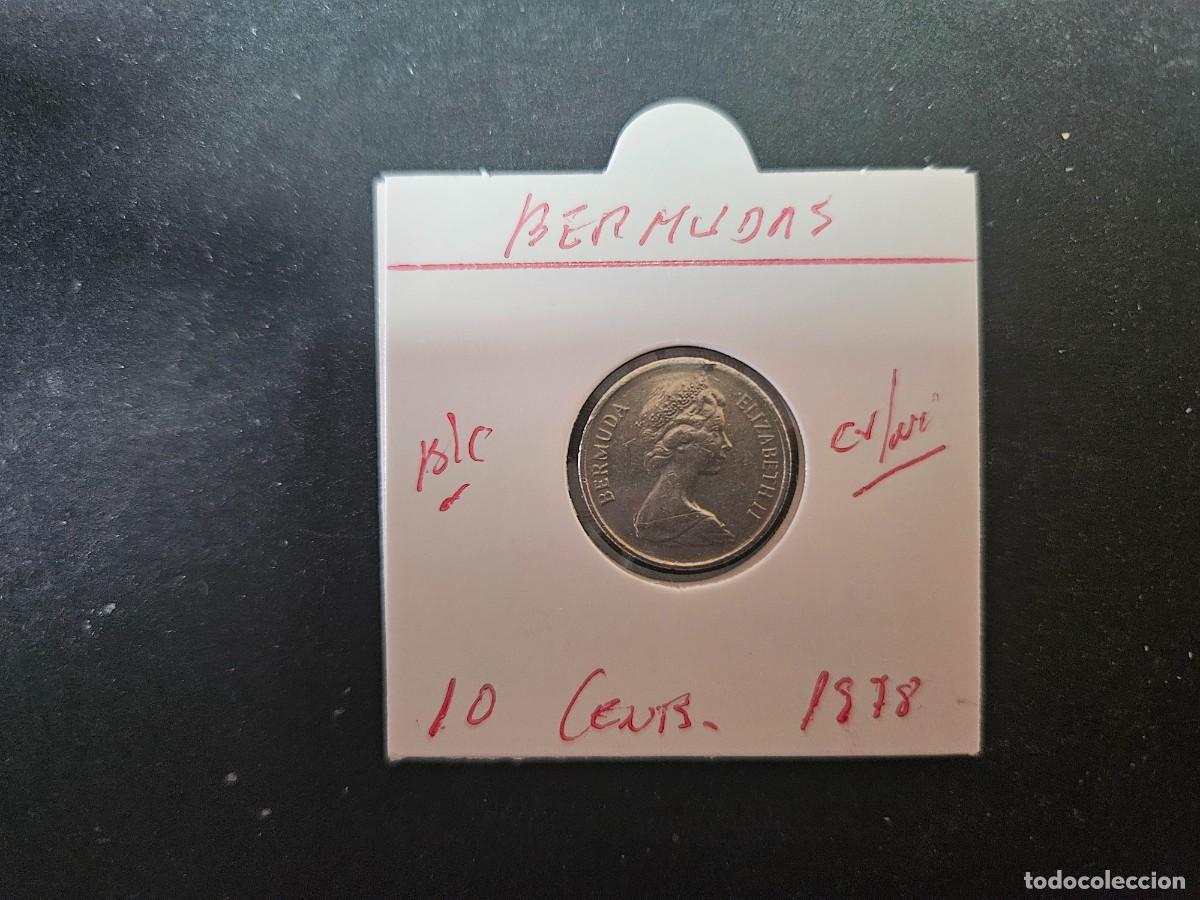 Monedas antiguas de Am&eacute;rica: BERMUDAS 10 CENTIMOS 1978 BC KM=17 (CUPRONIQUEL)
