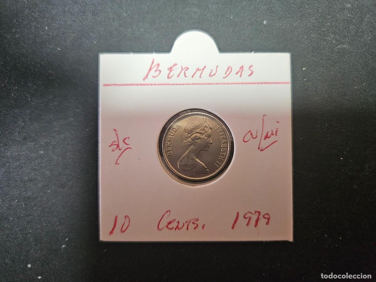 Monedas antiguas de Am&eacute;rica: BERMUDAS 10 CENTIMOS 1979 S/C KM=17 (CUPRONIQUEL)