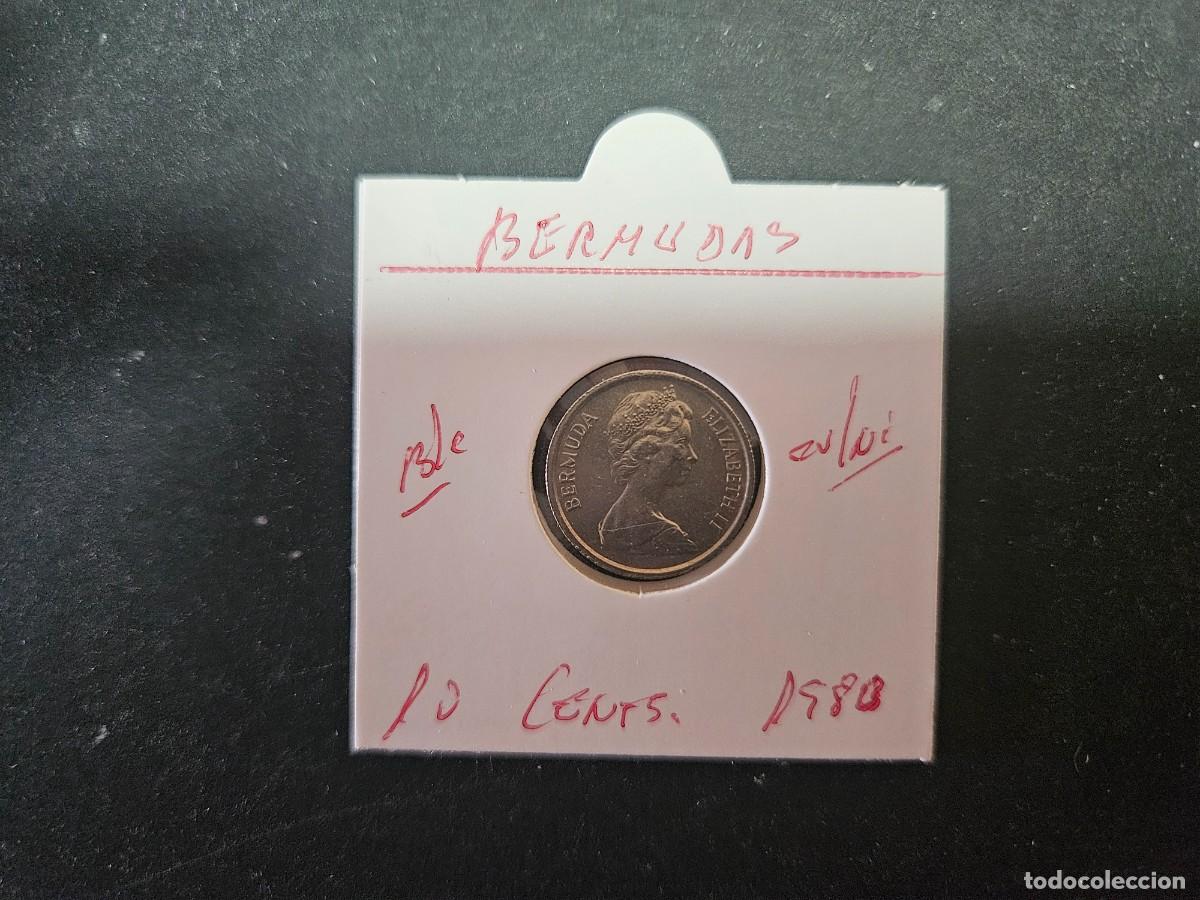 Monedas antiguas de Am&eacute;rica: BERMUDAS 10 CENTIMOS 1980 BC KM=17 (CUPRONIQUEL)