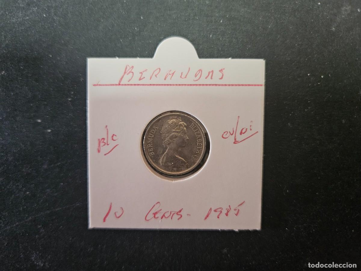 Monedas antiguas de Am&eacute;rica: BERMUDAS 10 CENTIMOS 1985 BC KM=17 (CUPRONIQUEL)