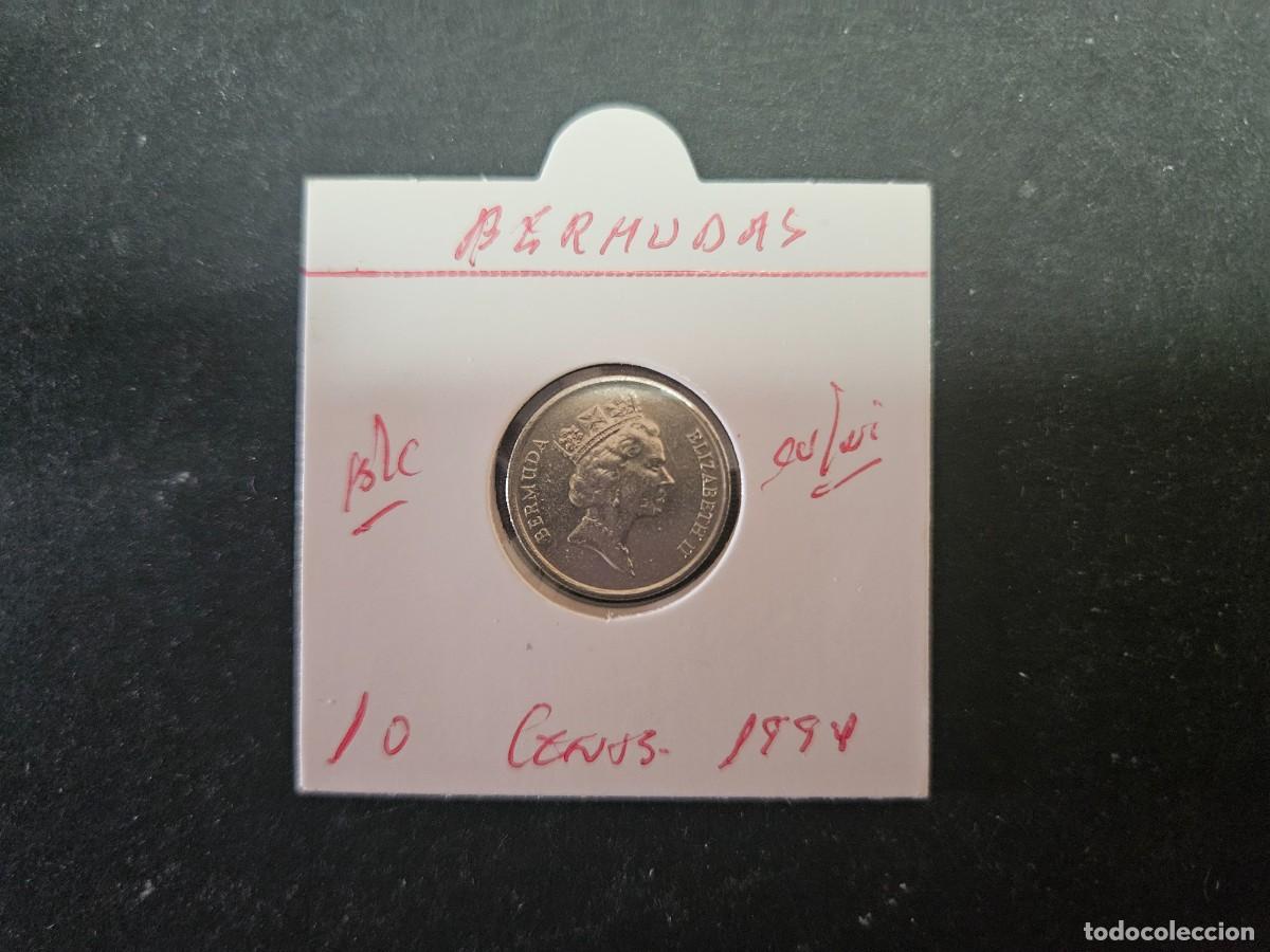 Monedas antiguas de Am&eacute;rica: BERMUDAS 10 CENTIMOS 1994 BC KM=46 (CUPRONIQUEL)
