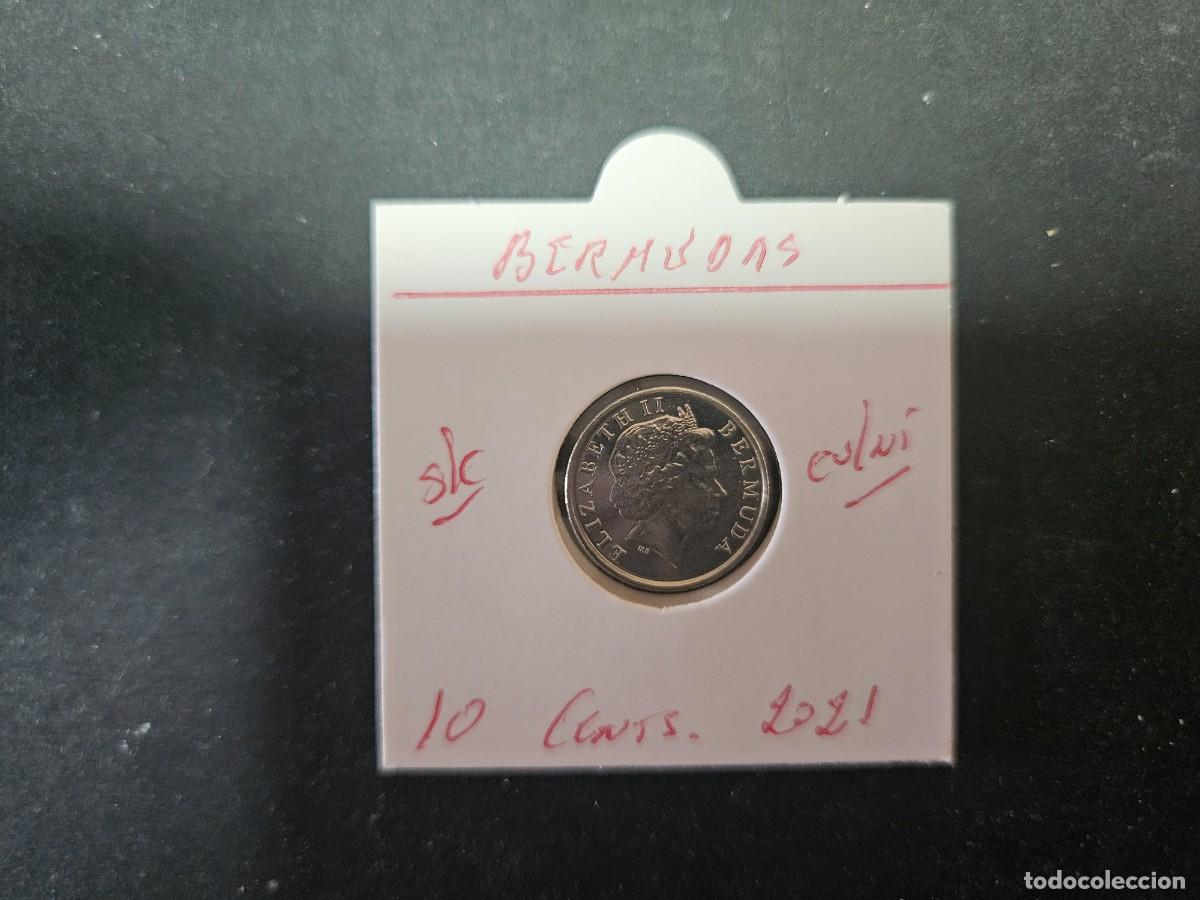 Monedas antiguas de Am&eacute;rica: BERMUDAS 10 CENTIMOS 2021 S/C KM=109 (CUPRONIQUEL)