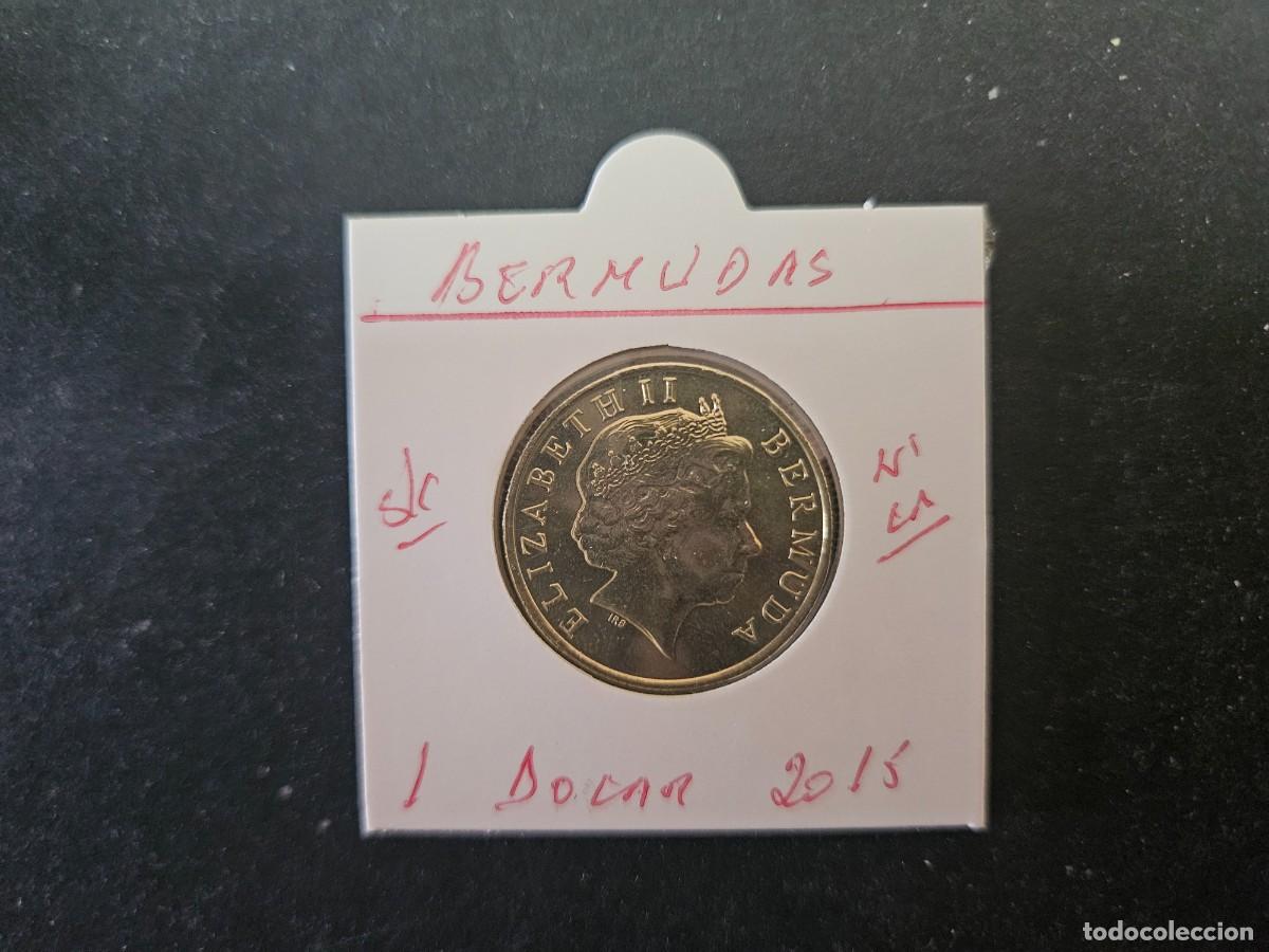 Monedas antiguas de Am&eacute;rica: BERMUDAS 1 DOLAR 2015 MBC KM=111 (NIQUEL-LAT&Oacute;N)
