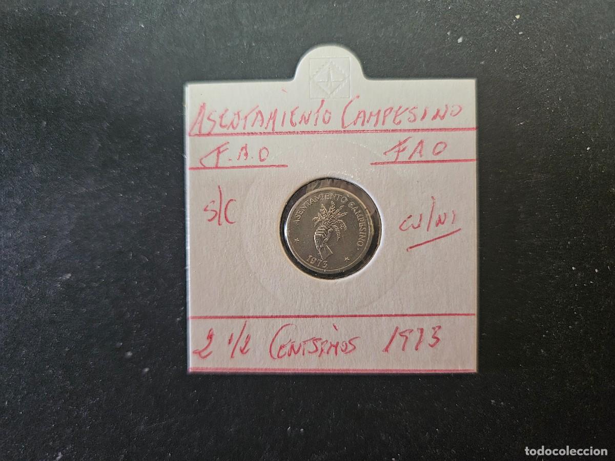 Monedas antiguas de Am&eacute;rica: PANAMA 2 1/2 CENTESIMOS 1973 S/C KM=32 (CUPRONIQUEL) F.A.O.