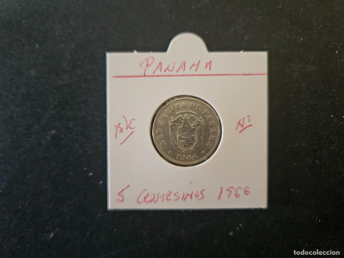Monedas antiguas de Am&eacute;rica: PANAMA 5 CENTESIMOS 1966 BC KM=23.2 (NIQUEL)