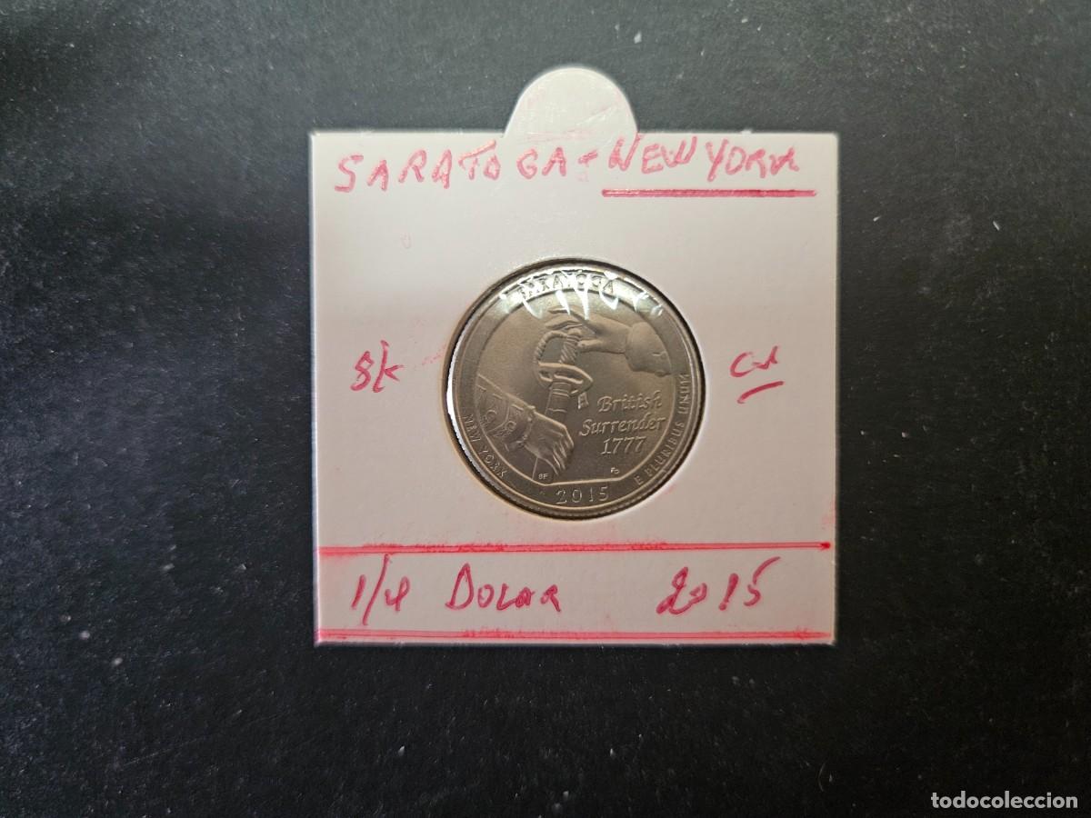 Monedas antiguas de Am&eacute;rica: USA 25 CENTAVOS 2015 S/C (CUPRONIQUEL) NEW YORK (CECA &rdquo;P&rdquo;)