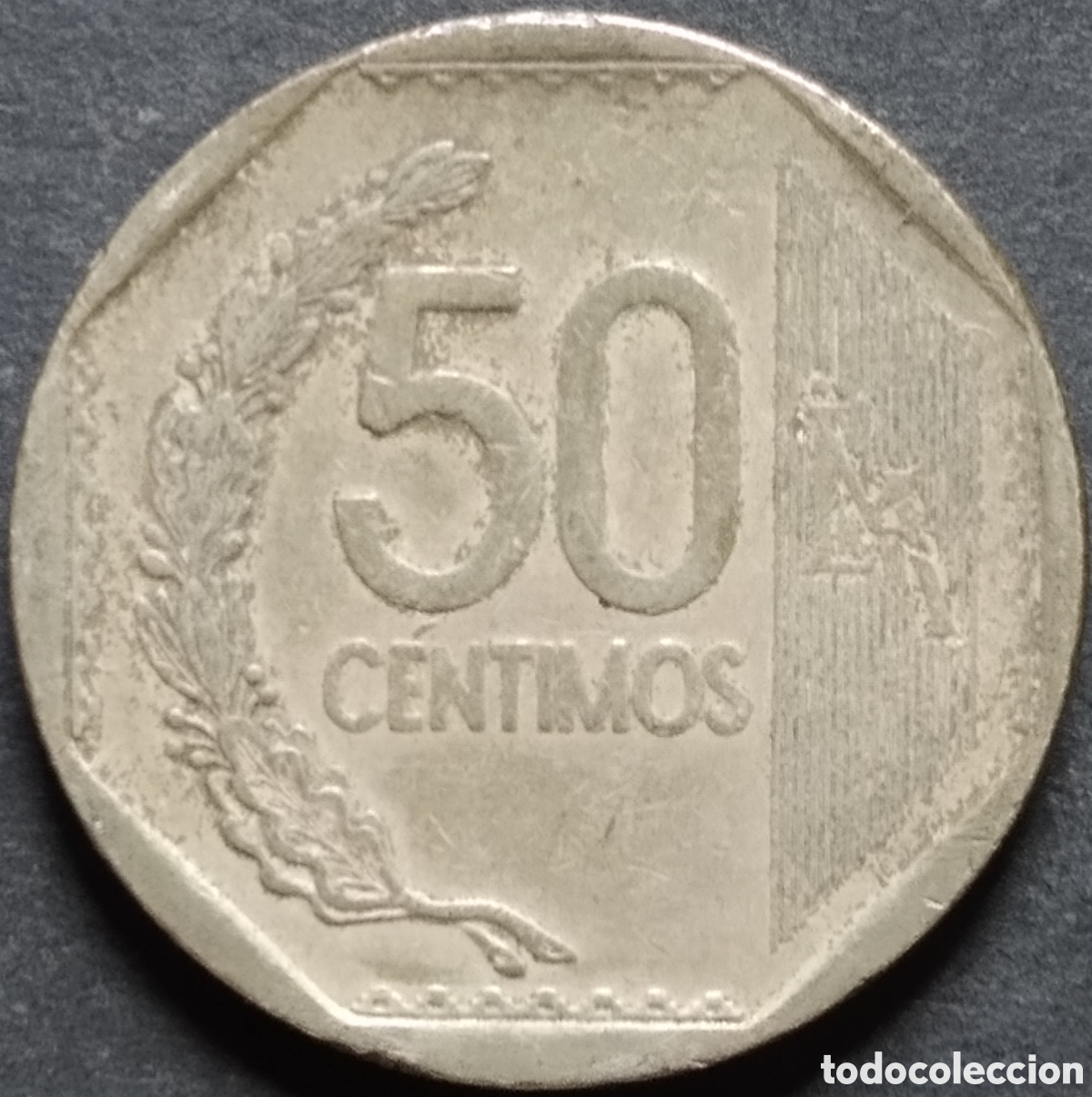 Monedas antiguas de Am&eacute;rica: MONEDA - PER&Uacute; 50 CENTIMOS 2017