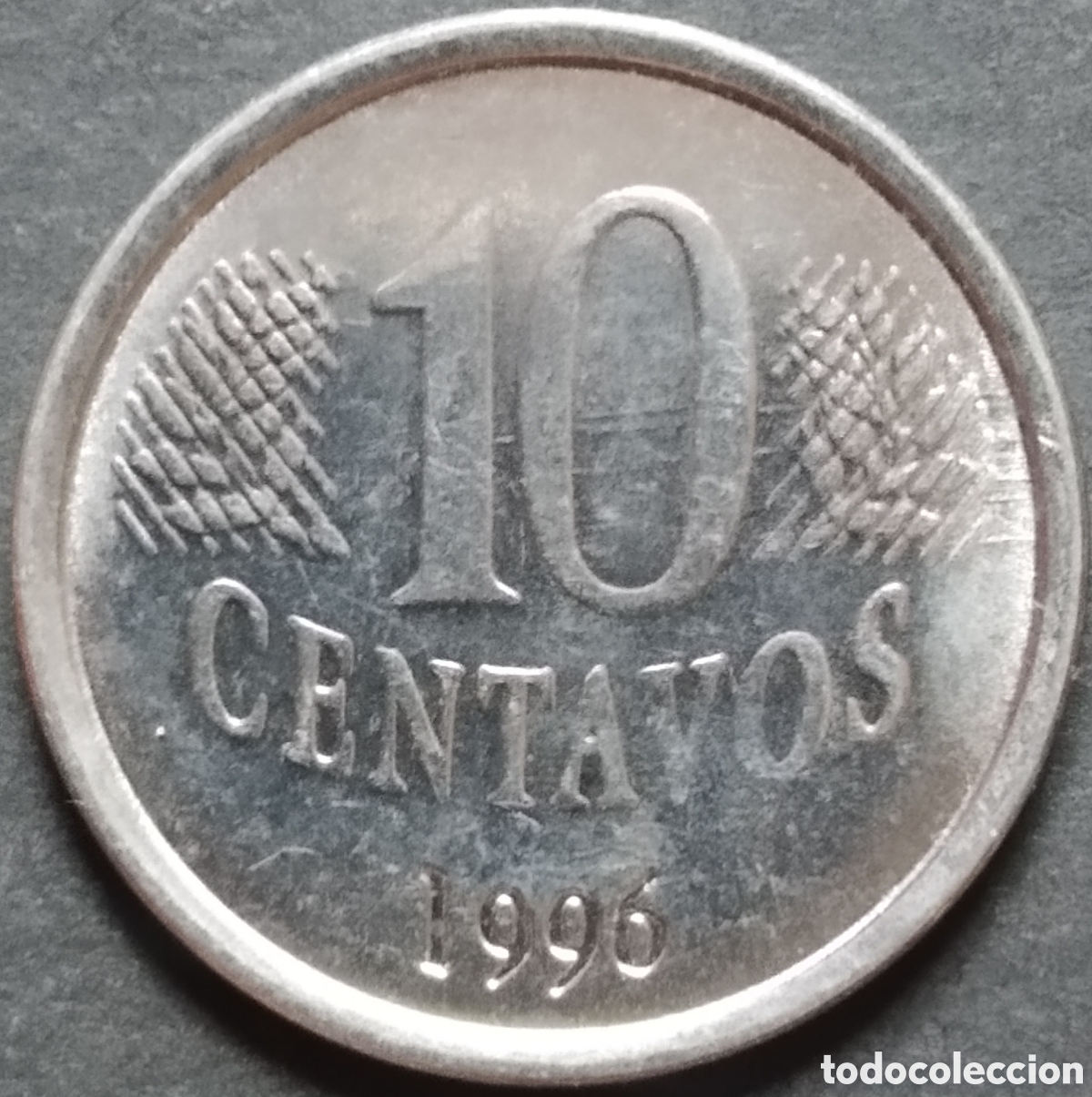 Monedas antiguas de Am&eacute;rica: MONEDA - BRASIL 10 CENTAVOS 1996