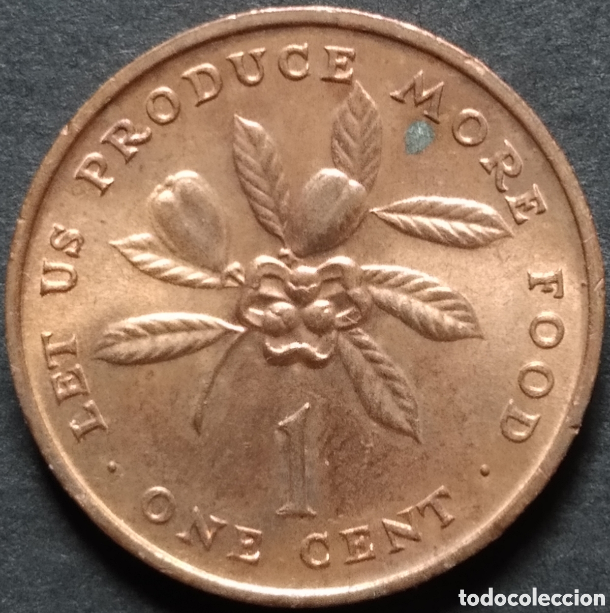 Monedas antiguas de Am&eacute;rica: MONEDA - JAMAICA CONMEMORATIVA 1 CENT 1971 - FAO