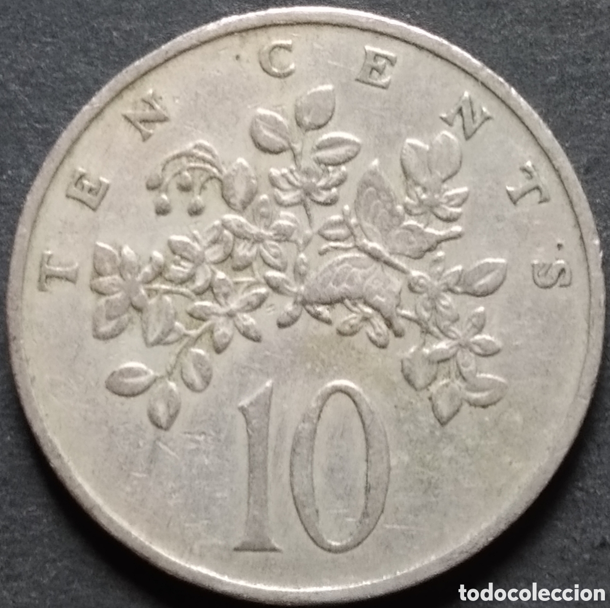 Monedas antiguas de Am&eacute;rica: MONEDA - JAMAICA 10 CENTS 1969