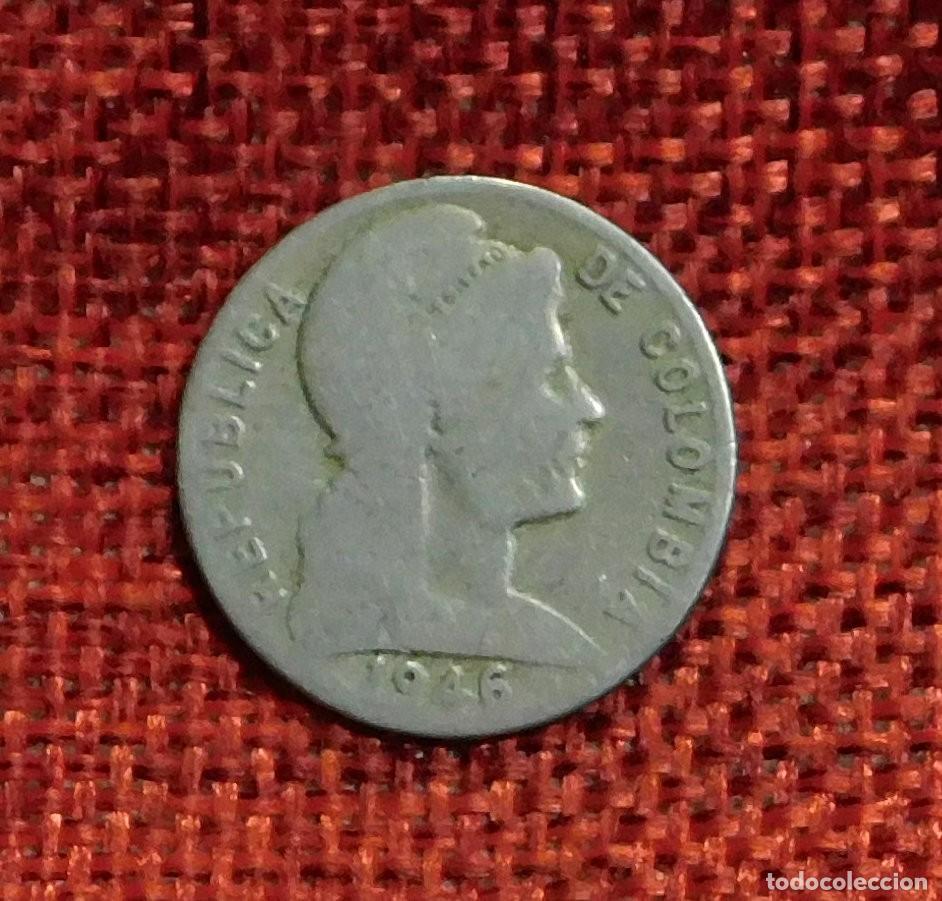 Monedas antiguas de Am&eacute;rica: Republica de Colombia - A&ntilde;o 1946 - V Centavos 5 Centavos