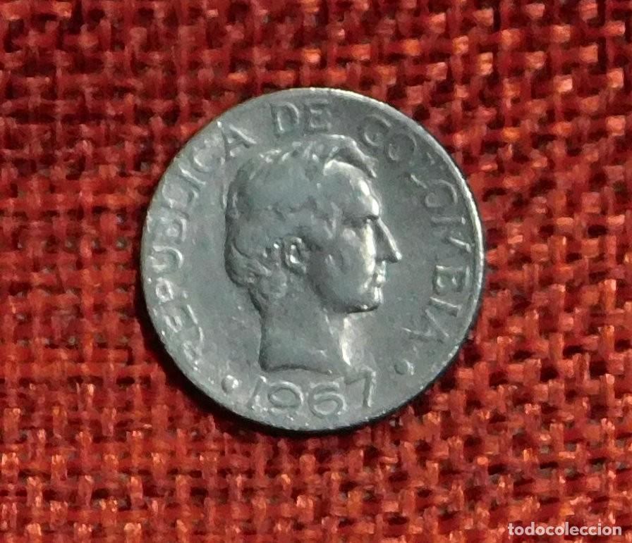 Monedas antiguas de Am&eacute;rica: Republica de Colombia - A&ntilde;o 1967 - 10 Centavos
